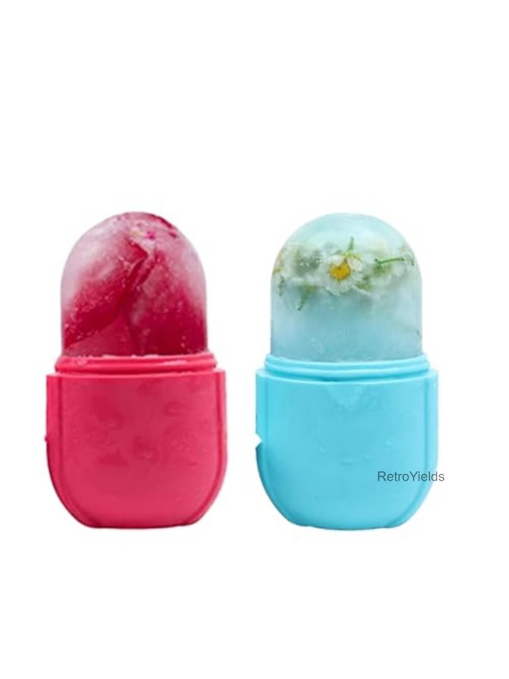 Facial Ice Roller Silicone Cube Reusable Skin Care Massage Tool